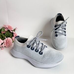 Allbirds Tree Dasher TD 2 Blizzard/Hazy Cobalt Sneakers